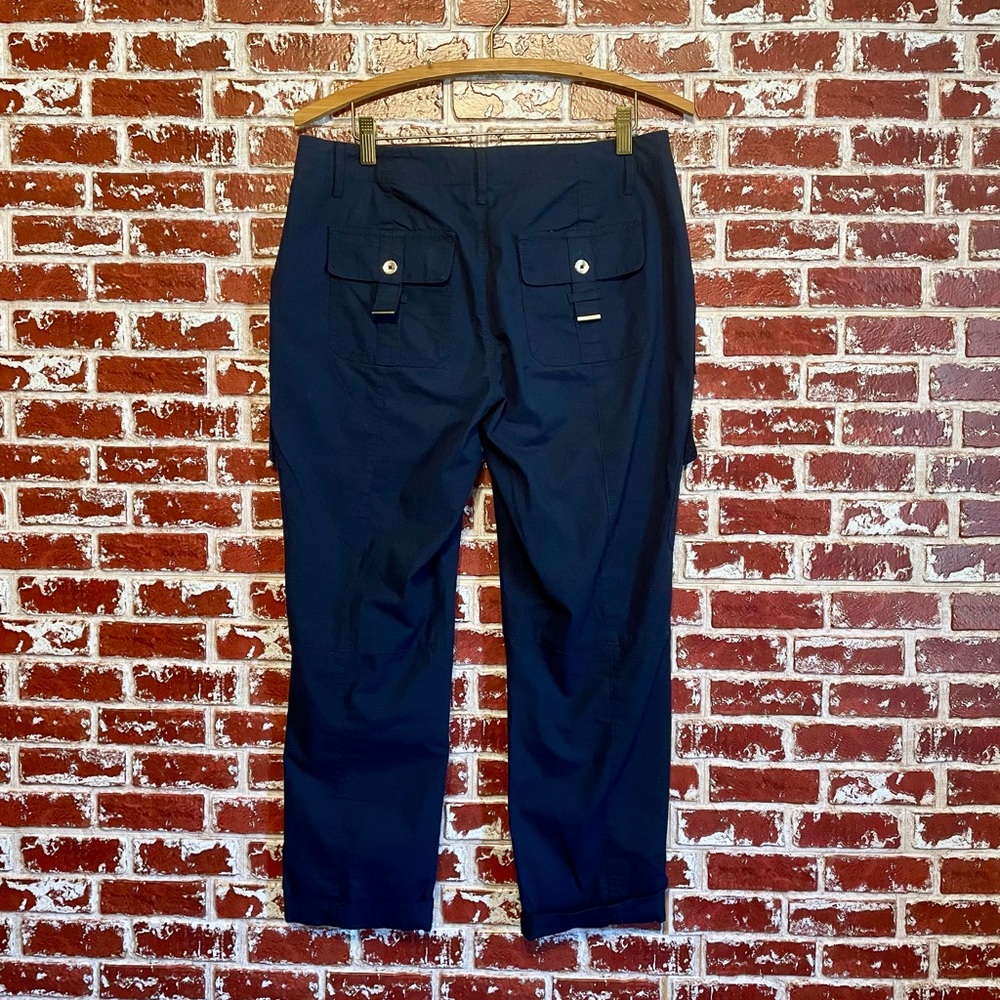 White House Black Market Cropped Ankle Cargo Utility Pants. Women’s 6. - Picture 7 of 14